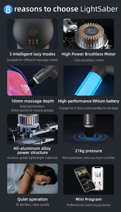 BoosterPro SmartHit Muscle Massage Gun