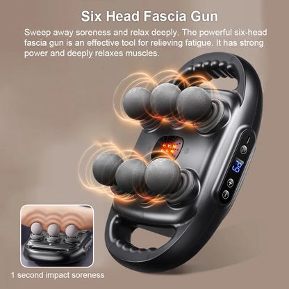 FlexiSix Pro High-Frequency Massage Gun