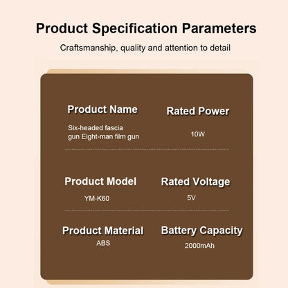 FlexiSix Pro High-Frequency Massage Gun