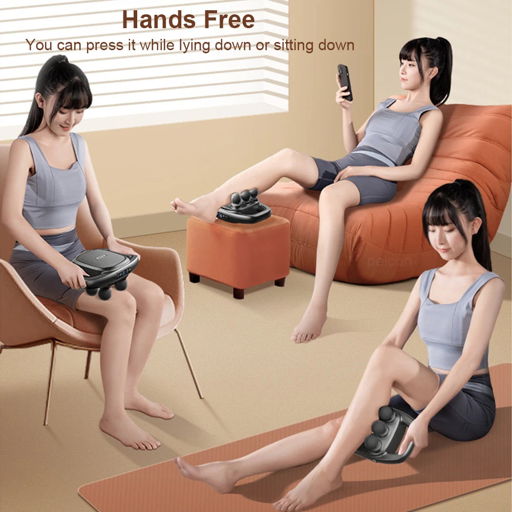 FlexiSix Pro High-Frequency Massage Gun