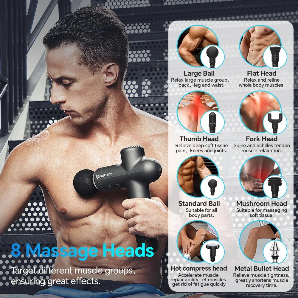 BoosterPro SmartHit Muscle Massage Gun