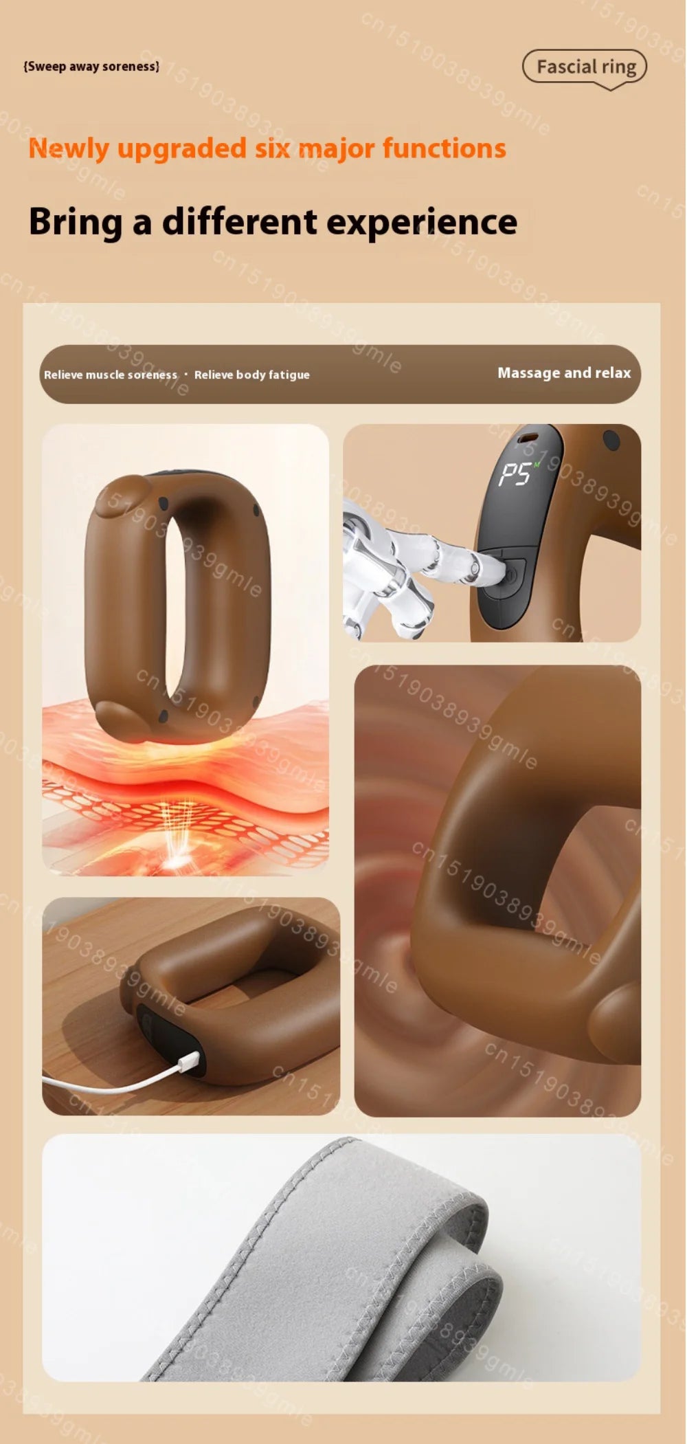 VibraRing Portable Fascia Massager