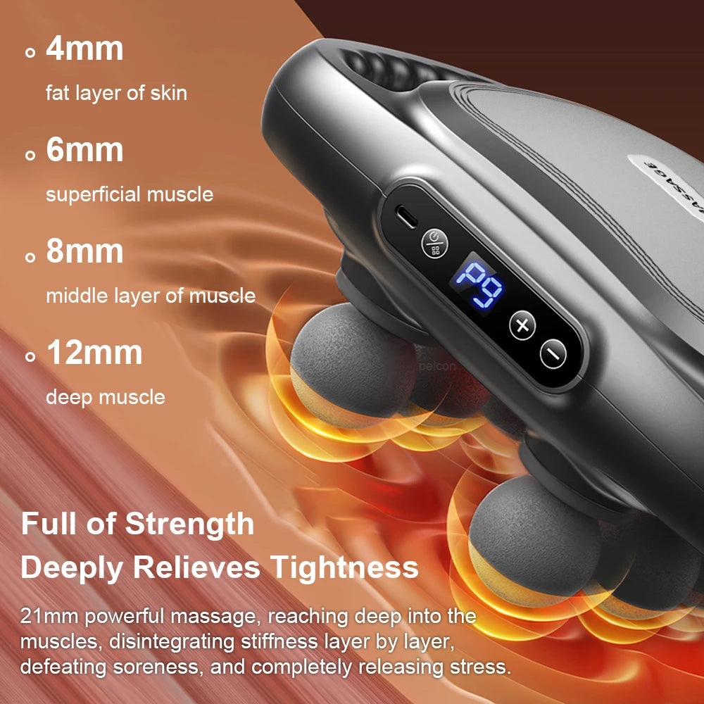 FlexiSix Pro High-Frequency Massage Gun